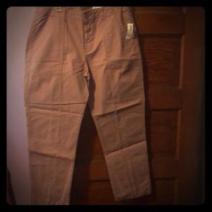 Old Navy fringed legged pants.